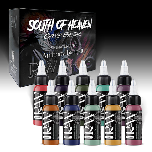 ANTHONY BENNETT'S "SOUTH OF HEAVEN" COVER UP ESSENTIALS - Raw Pigments