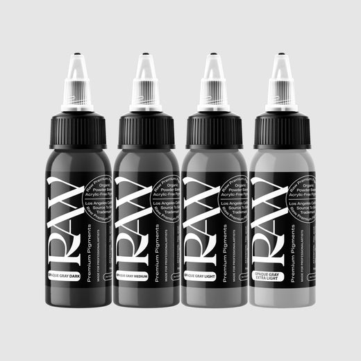 OPAQUE GRAY SET - Raw Pigments