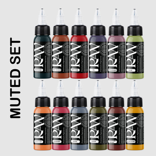 MUTED SET - Raw Pigments