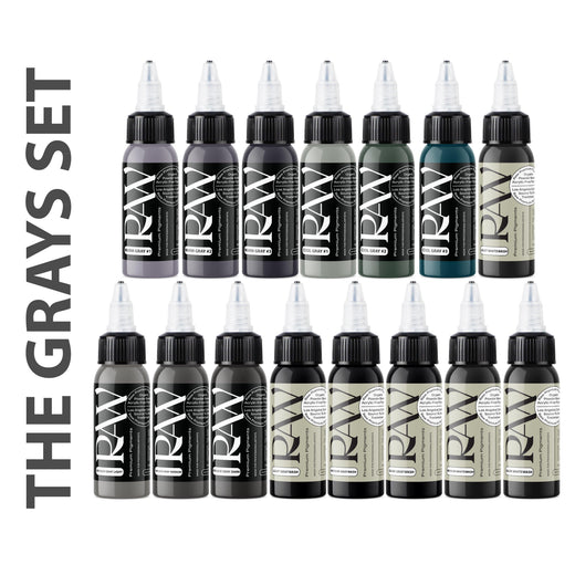 THE GRAYS SET - Raw Pigments