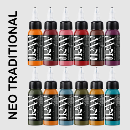 NEO-TRADITIONAL SET - Raw Pigments