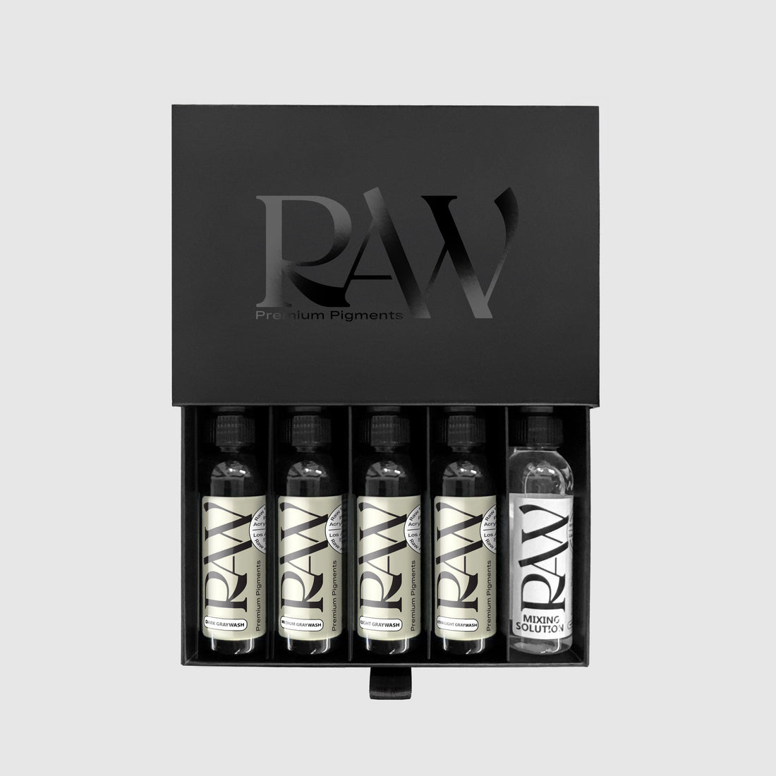 GRAY WASH SET - Raw Pigments