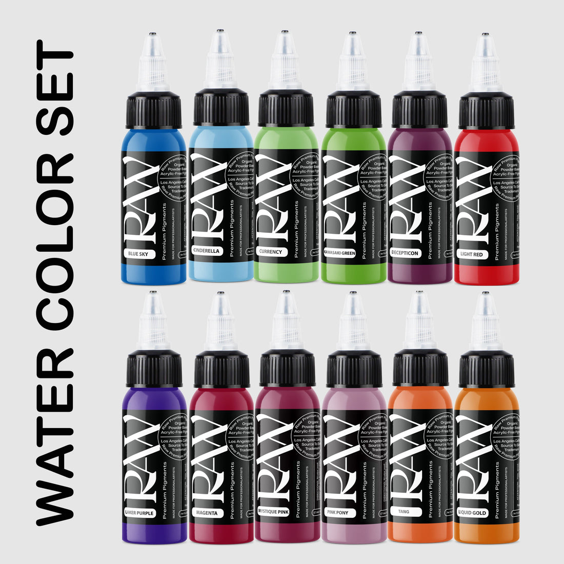 WATER COLOR SET - Raw Pigments