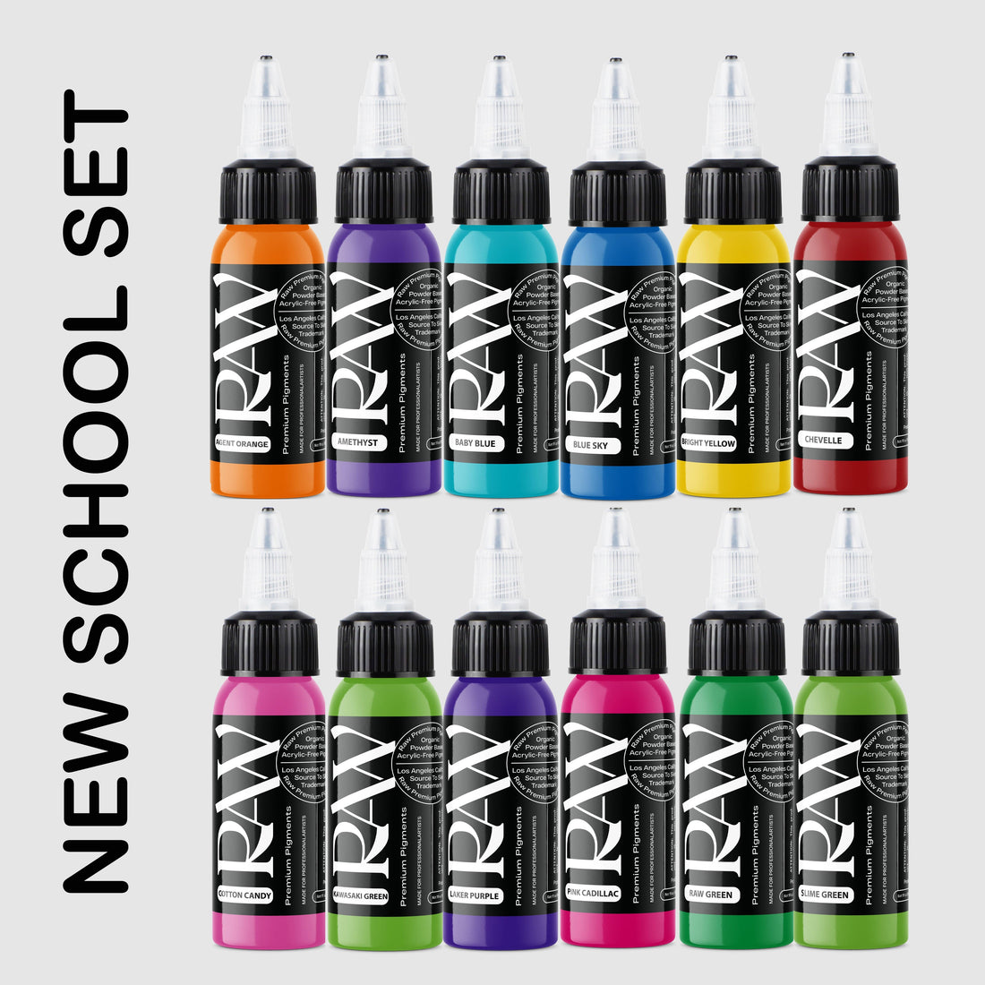 NEW SCHOOL SET - Raw Pigments